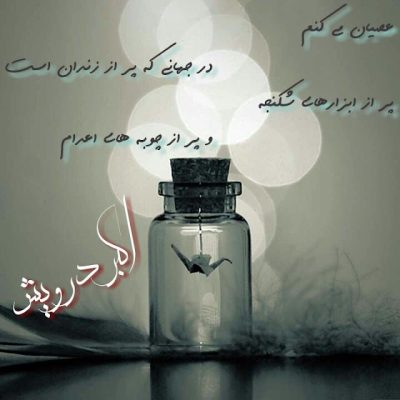 عصیان می کنم