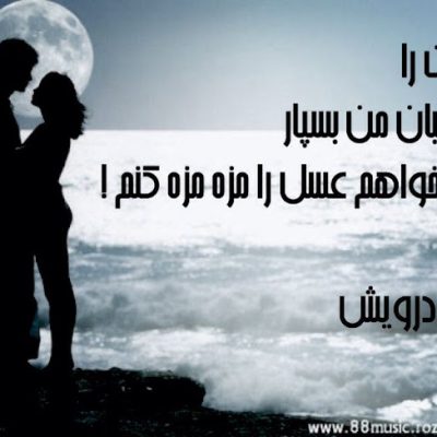 می خواهم عسل را مزه مزه کنم