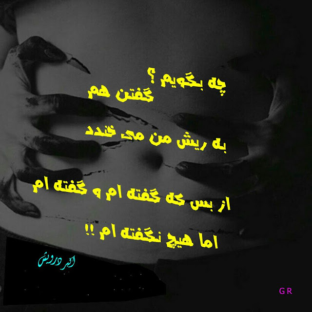 اما هیچ نگفته ام