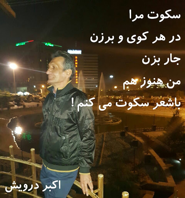 من هنوز هم با شعر سکوت می کنم